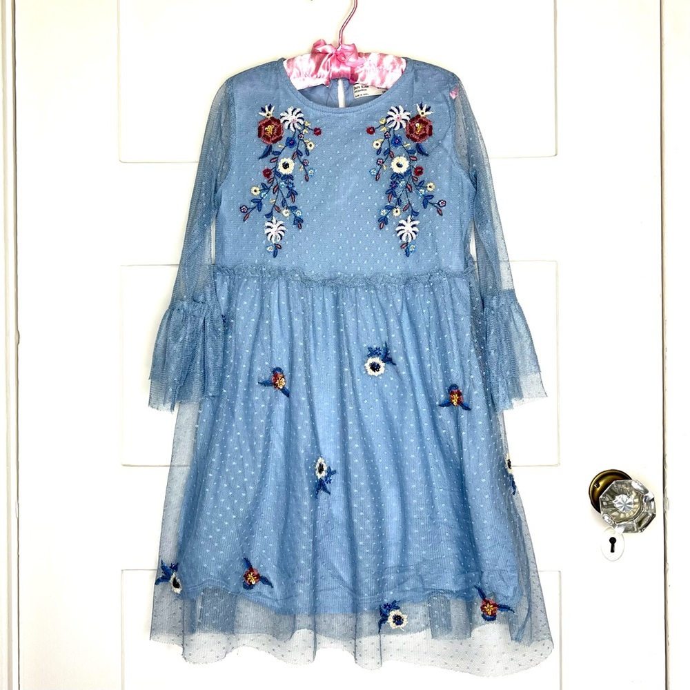 Zara Embroidered Dress